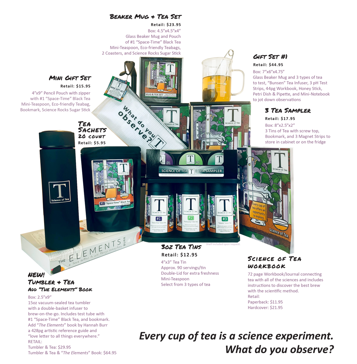 Science Tea Pot Science of Tea – Science of Tea Wholesale
