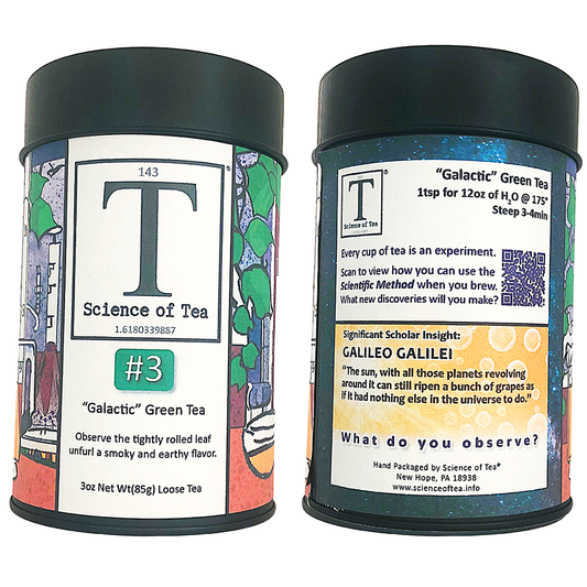 #3 "Galactic" Green Tea 3oz Tin